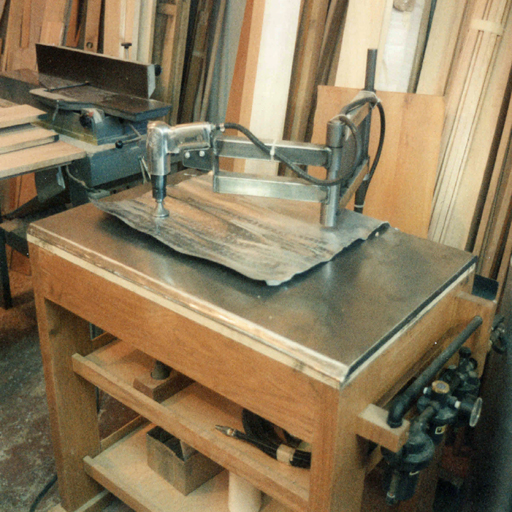 Blair Batty, pipe metal hammering machine