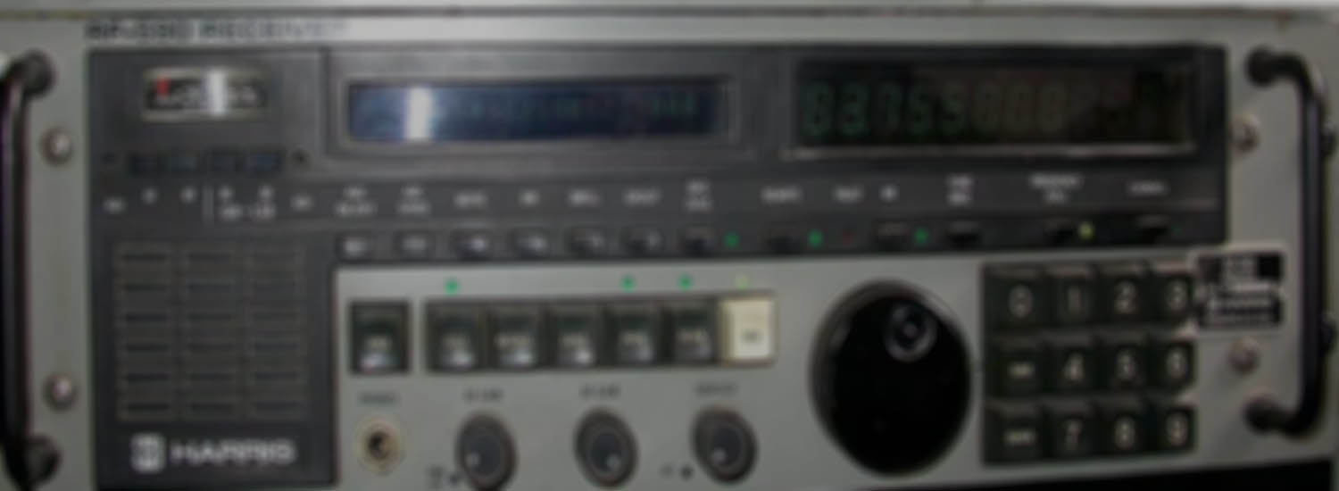 Harris rf-590 Radio, owned by Blair Batty