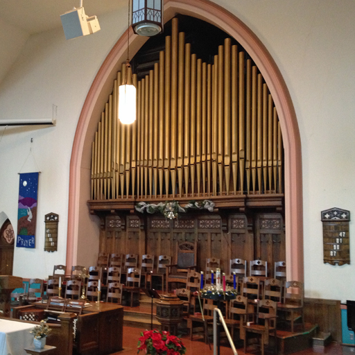 Simcoe St James United, organ rebuilt by Blair Batty